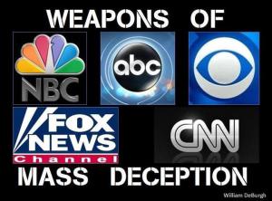 Most people in the U.S. do not realize that their mainstream media outlets are owned and controlled by only six corporations. 